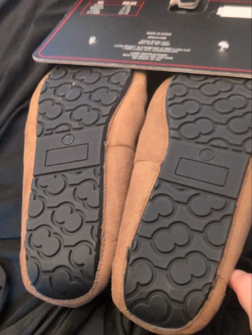 Lucky Brand Men’s Tan Suede Slip-On Moccasins